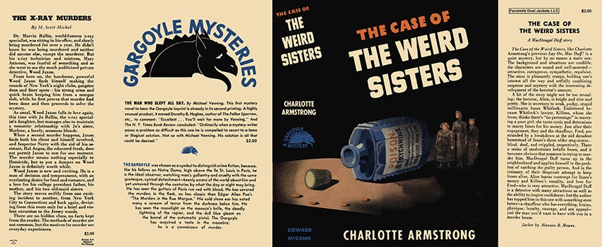 Item #9665 Case of the Weird Sisters, The. Charlotte Armstrong.