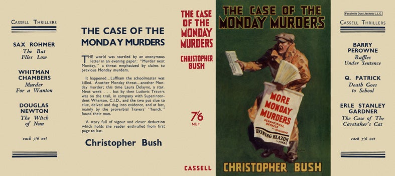 Item #9712 Case of the Monday Murders, The. Christopher Bush