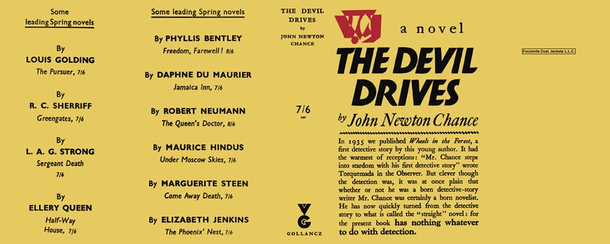 Item #9722 Devil Drives, The. John Newton Chance.