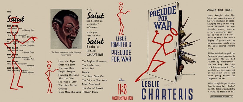 Item #9727 Prelude for War. Leslie Charteris