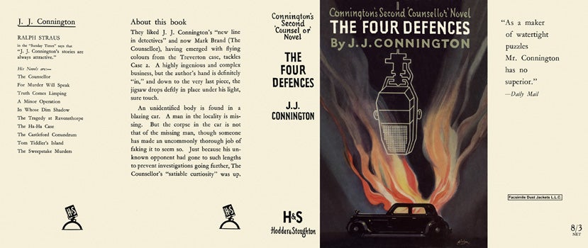 Item #9748 Four Defences, The. J. J. Connington