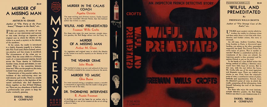 Item #975 Wilful and Premeditated. Freeman Wills Crofts