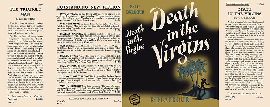 Item #9817 Death in the Virgins. R. H. Barbour