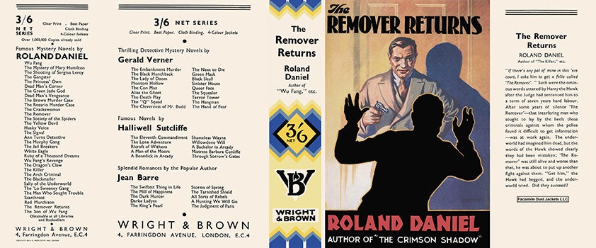 Item #9841 Remover Returns, The. Roland Daniel.