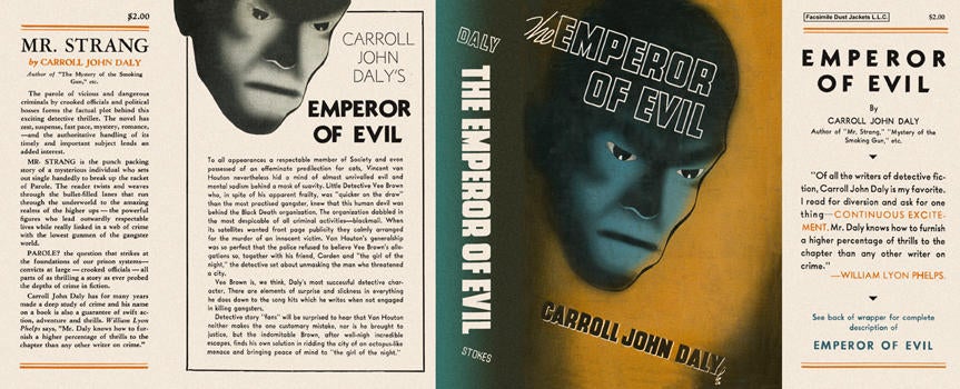 Item #988 Emperor of Evil, The. Carroll John Daly