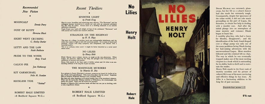 Item #9890 No Lilies. Henry Holt