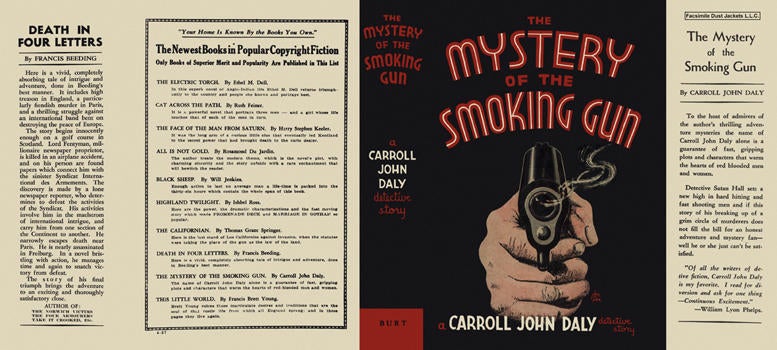 Item #995 Mystery of the Smoking Gun, The. Carroll John Daly